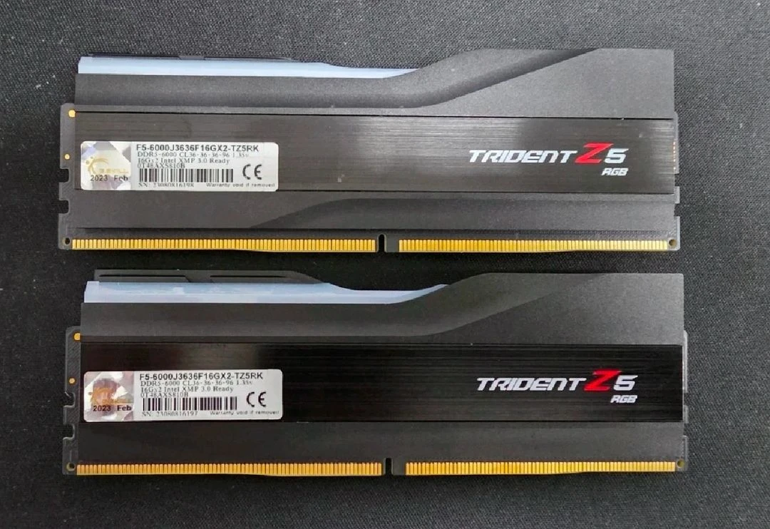 지스킬 트라이던트 z5 메모리 16GB 2개 세트 이미지