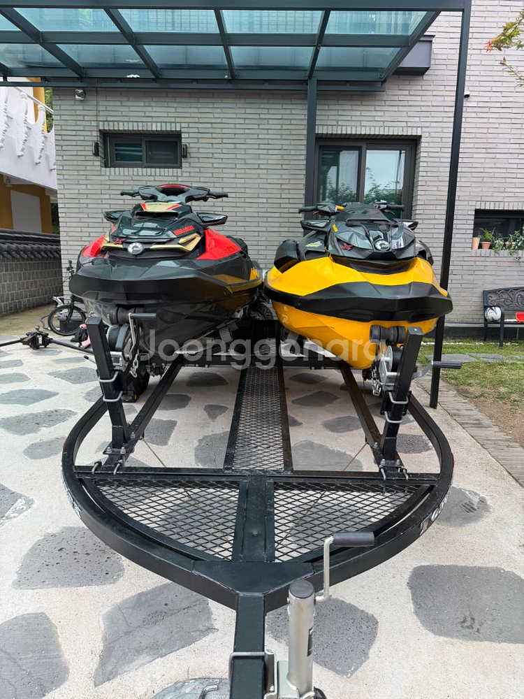 씨두 제트스키 rxp300 rxt300 두대 더블트레일러 판매해봅니다.