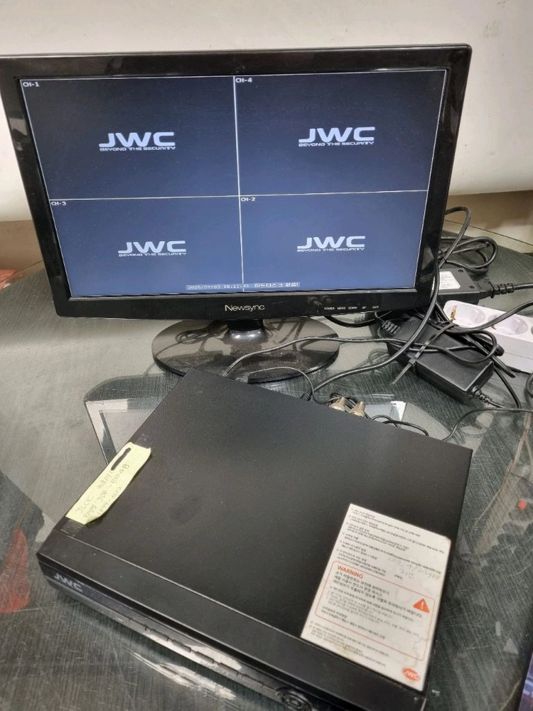 CCTV 녹화기 4채널 JWC JDR-5004B 이미지