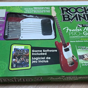 신품 미디기타, 락밴드3 midi guitar (rockband3 fender mustang pro guitar) 이미지