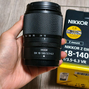 니콘 NIKKOR Z DX 18-140mm VR 렌즈 이미지