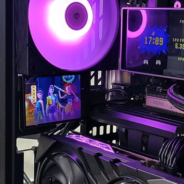 270K PLUS 4070Ti 32GB Y60 게이밍 작업용 컴퓨터 본체 아이온2 배그 이미지