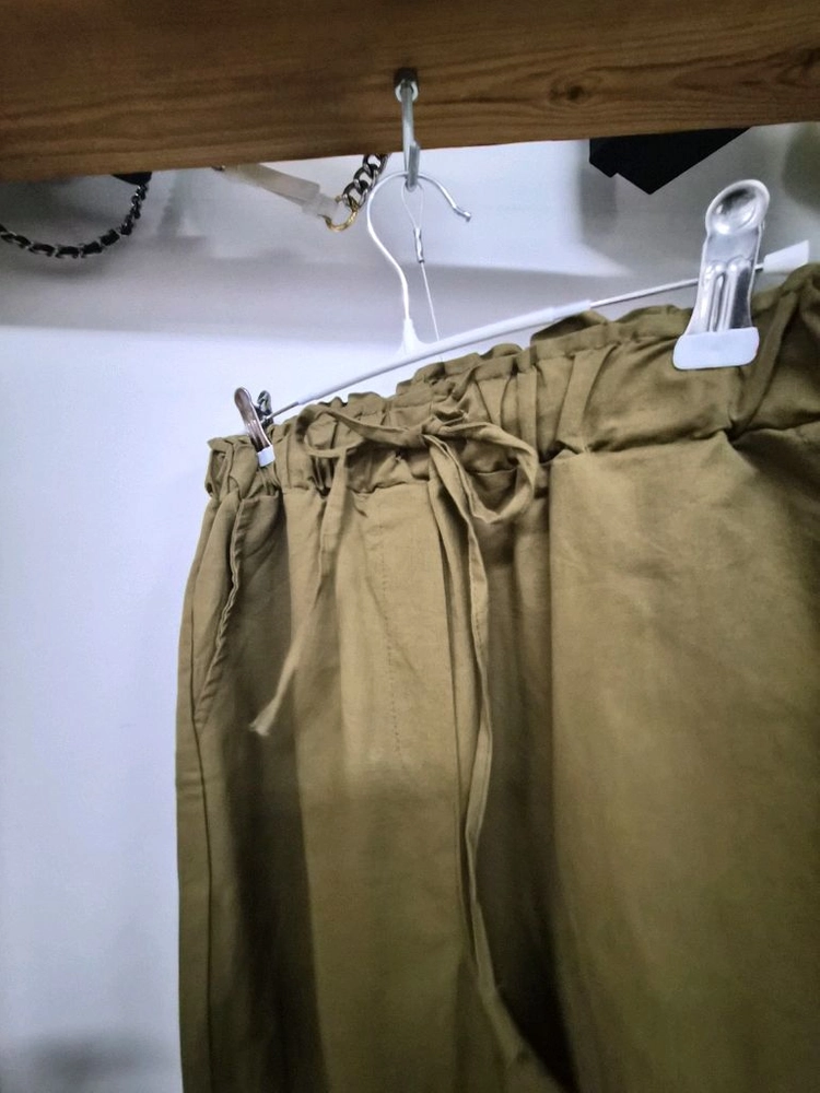 자라 셔츠 아방 블부종. 면린넨 와이드 팬츠 이미지