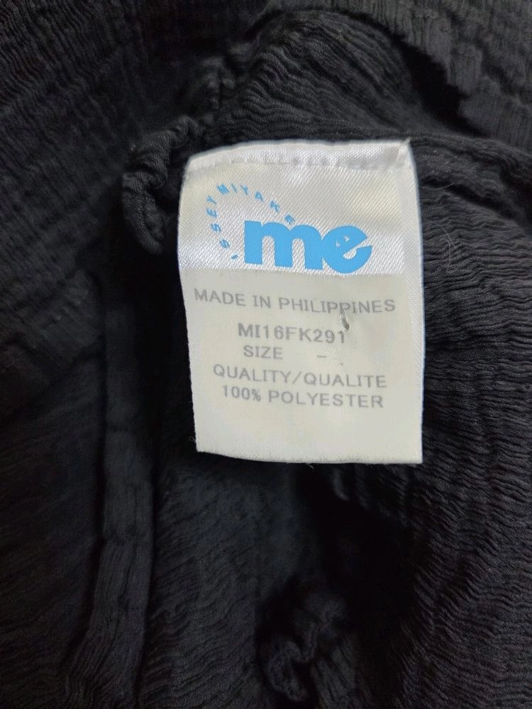 미 이세이미야케 me ISSEY MIYAKE 슬리브리스 밴딩 탑 (F) 이미지