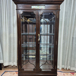 Edwadian AsianArt 장식장 캐비넷 그릇장 1920s 영국빈티지 이미지
