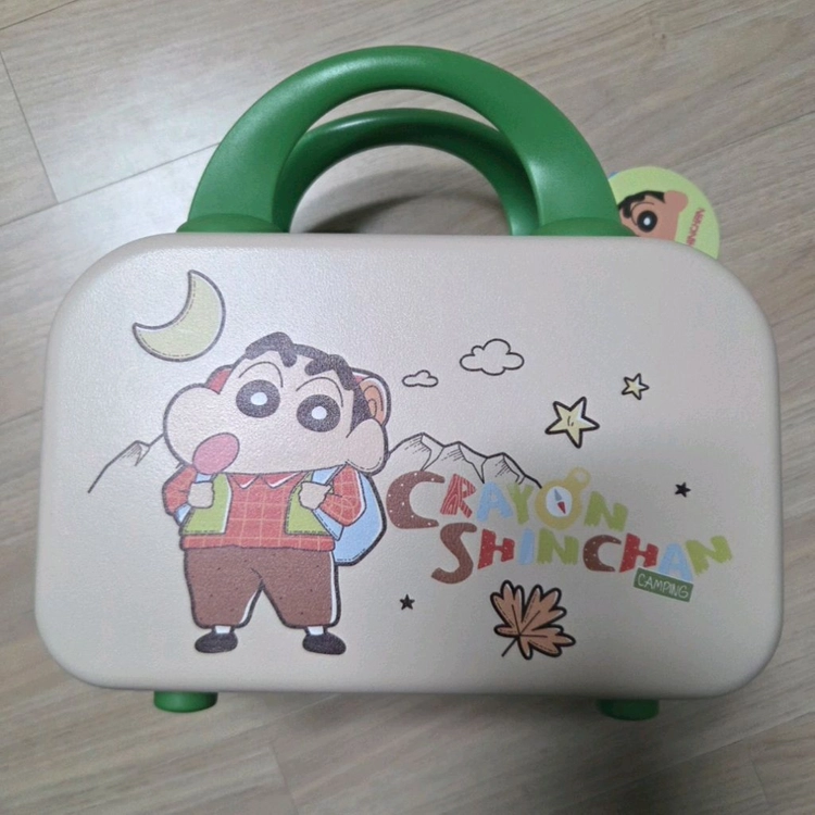 (새상품)짱구 캐리어 레디백(에어팟 케이스 증정) 이미지