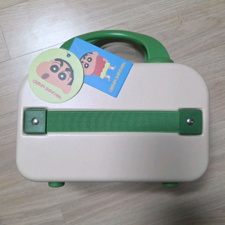 (새상품)짱구 캐리어 레디백(에어팟 케이스 증정) 이미지