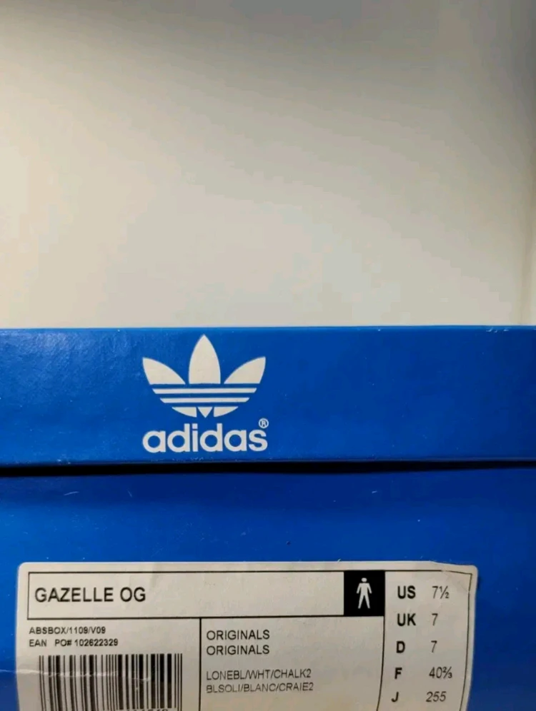 아디다스 정품 G44150 가젤OG 블루 단종모델 새제품 255 이미지
