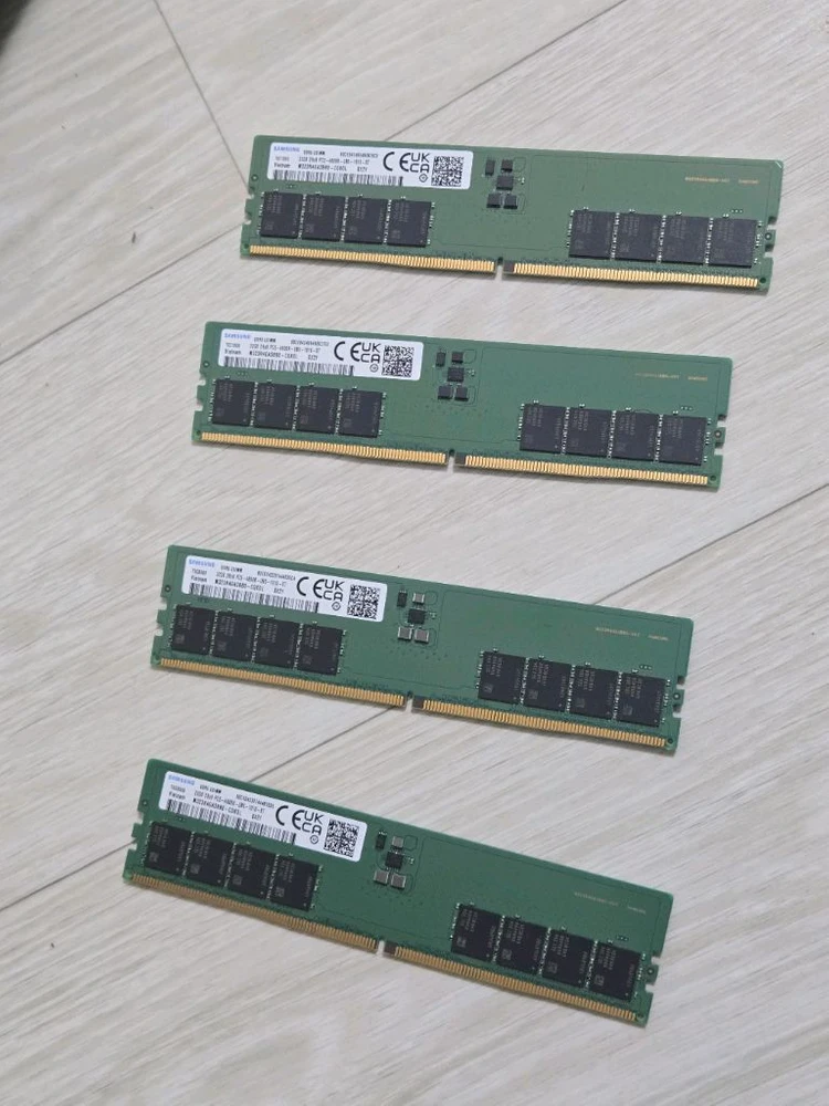 삼성 ddr5 4800 32gb x 2 64gb 팔아요 2세트 16 x2 32gb 추가금가능 - 안심되는 중고거래