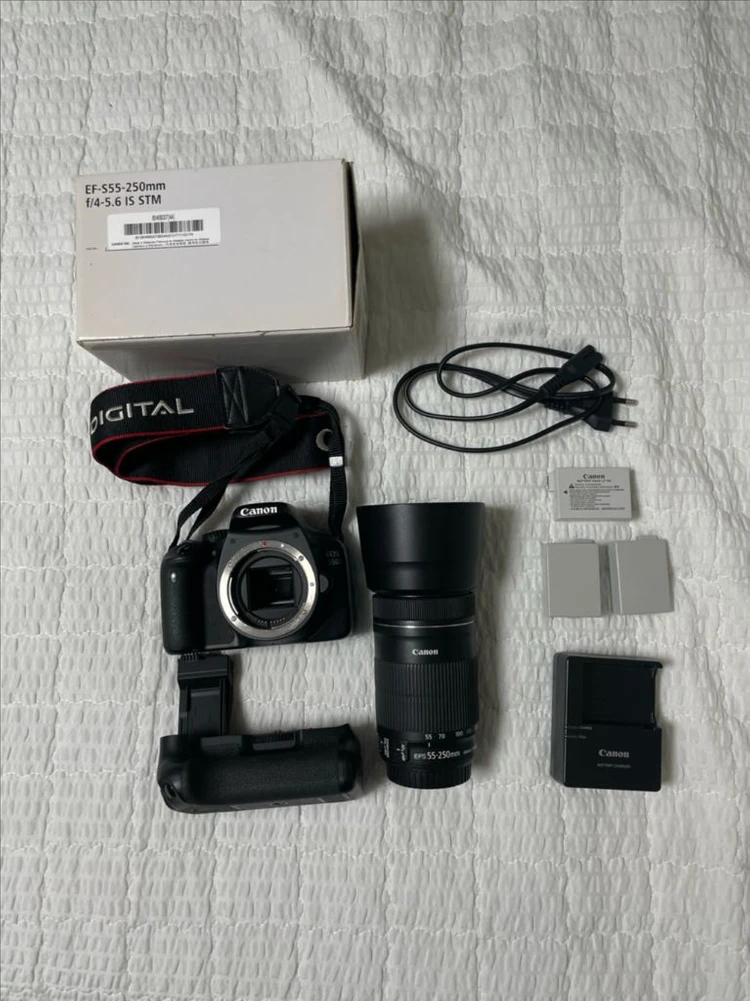 캐논 EOS 550D 망원 풀세트 판매(55-250mm STM 망원 렌즈 + 세로그립) 이미지