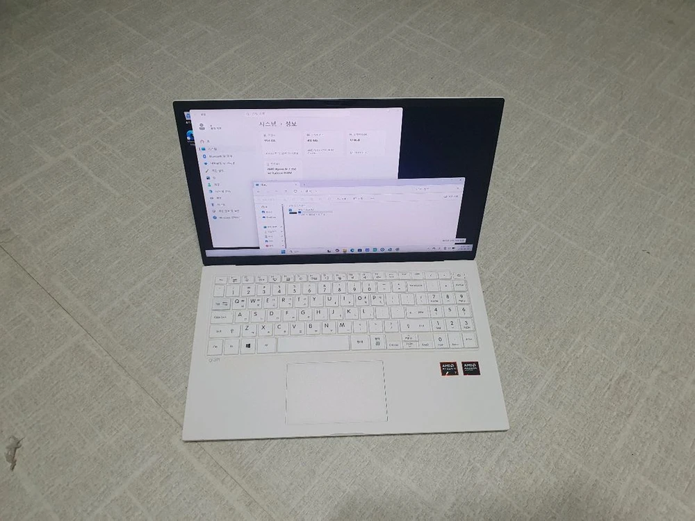 엘지 그램 ai 모델임 15z80t ga7wk 싸게 팝니다 이미지