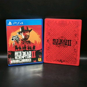 플스4, PS4 레드데드 리뎀션2 게임팩+한정판 스틸케이스 이미지