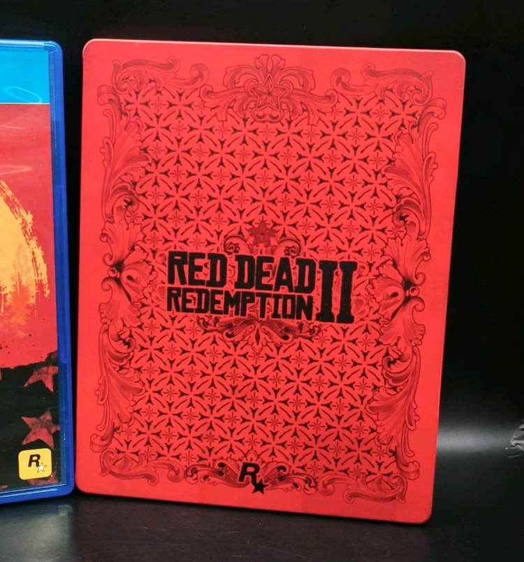 플스4, PS4 레드데드 리뎀션2 게임팩+한정판 스틸케이스 이미지
