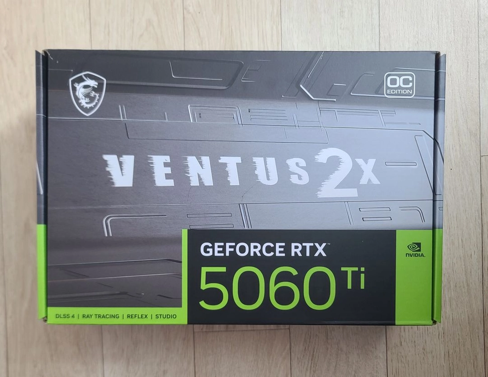 msi RTX 5060 Ti 그래픽카드 OC 8gb 에디션 - 안심되는 중고거래