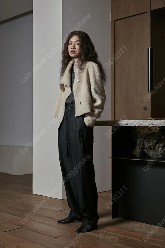 WMM 더블유엠엠 New Nice Pants 블랙 실크 이미지