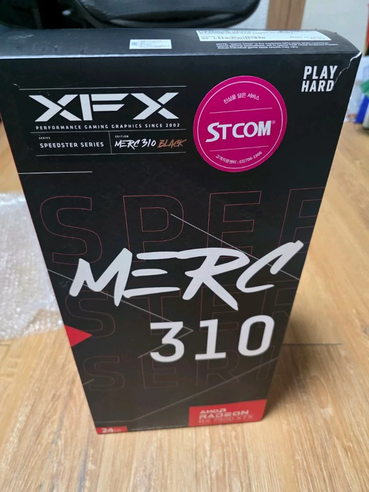 라데온 7900xtx 24gb 머큐리 310 양품 판매합니다 이미지