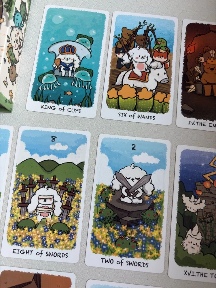 Bo Ji Journey Tarot 동물 타로 카드 이미지
