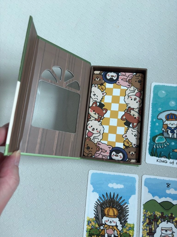 Bo Ji Journey Tarot 동물 타로 카드 이미지