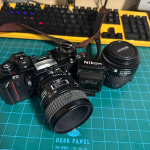 니콘 F3HP + Micro Nikkor 60mm 렌즈 35-70 D 이미지