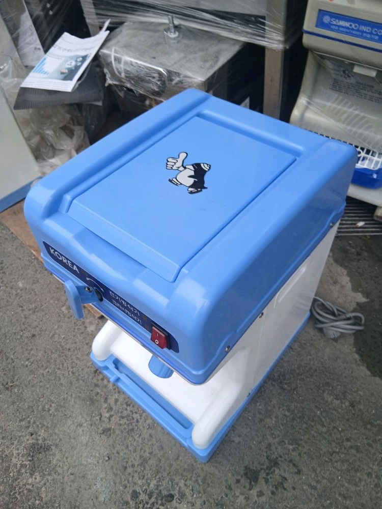 중고 A급 대한산업 코리아 자동 크러셔 빙삭기 DH-961A (업소용 팥빙수 기계 얼음 분쇄기) 이미지