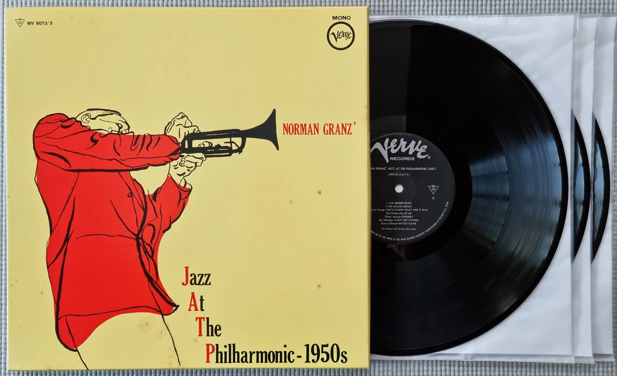 062916 재즈 LP / Norman Granz' Jazz At The Philharmonic - 1950s 이미지