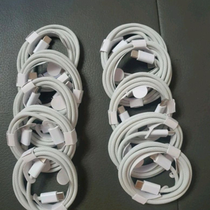 60w c to c 패브릭 충전 케이블 10개 일괄 이미지