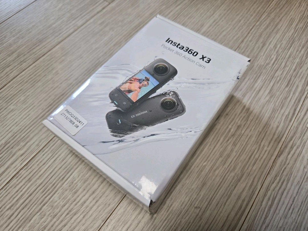 인스타360 x3 액션캠 새제품 팝니다 ( insta360 x3 ) 이미지