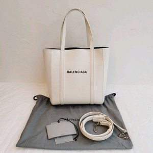 [깨끗한] Balenciaga 에브리데이 토트 화이트 XXS 이미지