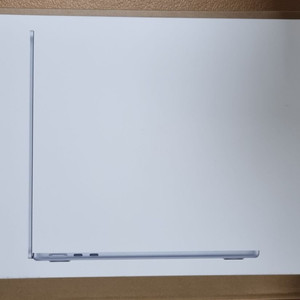 맥북 에어 m5 13인치 16gb 512gb 스카이블루 한글자판 미개봉 이미지
