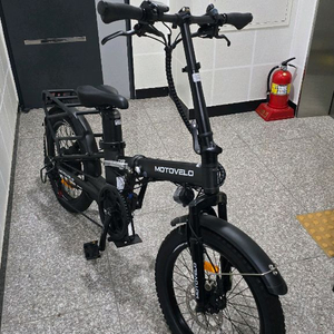 [새상품]모토벨로 PRO3 접이식 전기자전거 블랙 이미지