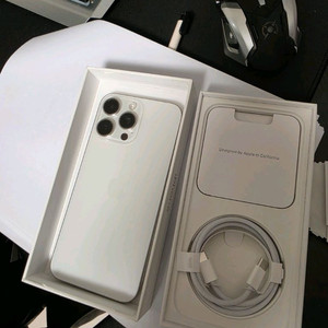 아이폰 15 프로맥스 256GB 화이트 이미지