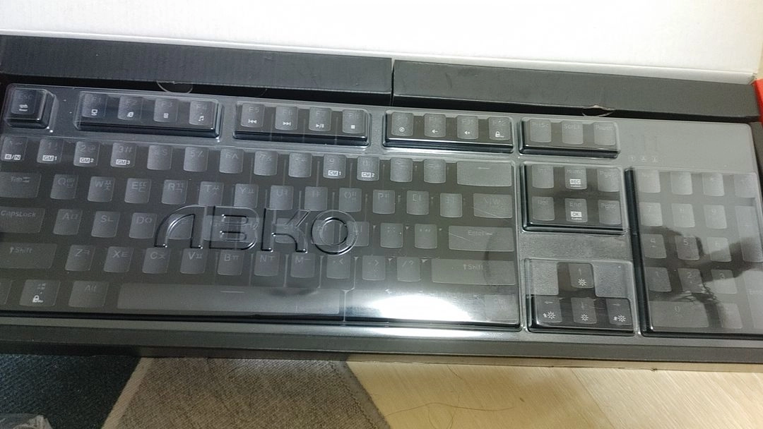앱코 HACKER K660 S 카일 광축 클릭 +키보드 스킨 이미지