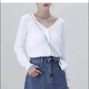어썸어라운드 투웨이 미니 코인 크로스백 화이트 새상품 이미지