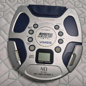 PANASONIC SL-SW870 SILVER색상 정상작동품 판매합니다. 이미지