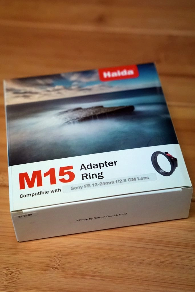 소니 12-24mm GM 전용 하이다 M15 아답타 링 + 필터홀더 이미지