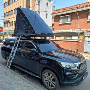 자동차검사 규제 풀림,아베나키 메세타 힐랜더 트랩오버랜드 루프탑텐트 어넥스 가로바 새제품 장착 이미지