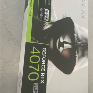 갤럭시 rtx 4070슈퍼 3팬화이트 이미지