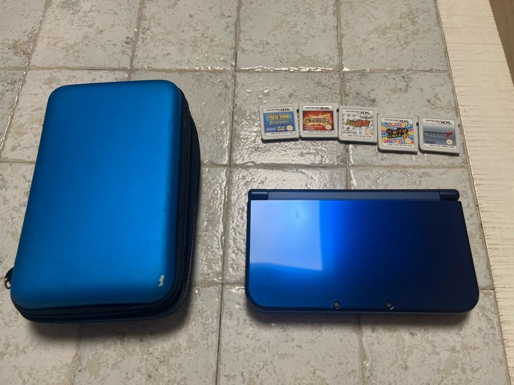 닌텐도 3ds XL 블루 + 게임칩 세트 - 안심되는 중고거래