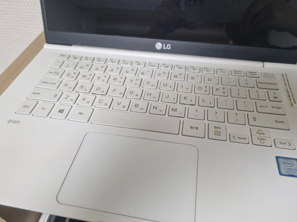 LG 그램 14인치 노트북 14Z990 i3-8145U 램8기가 SSD256GB 가성비 사무용업무용 노트북 이미지