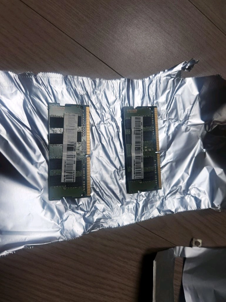 삼성 DDR4 8GB 노트북 램 2개 묶음 이미지