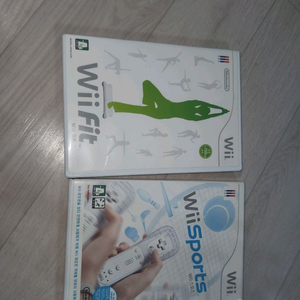 닌텐도 Wii Fit & Wii Sports 게임 이미지