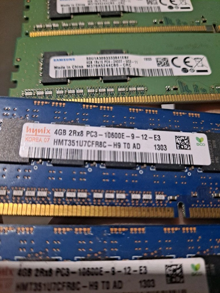 DDR4 메모리 4GB 2개 pc3 메모리4GB 2개 이미지