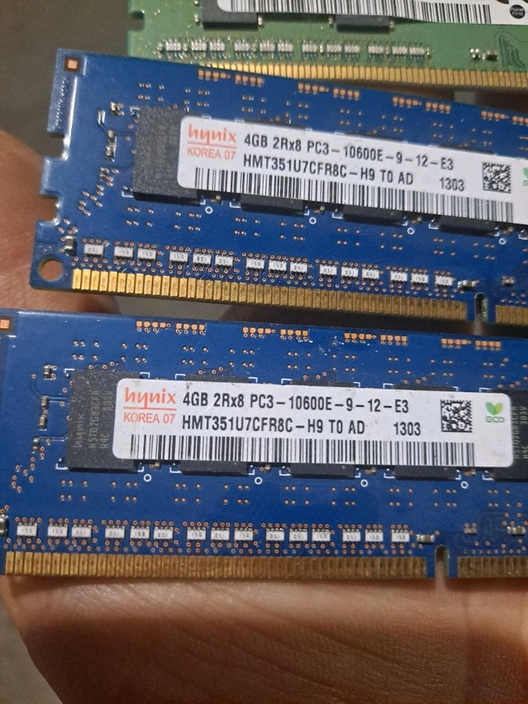 DDR4 메모리 4GB 2개 pc3 메모리4GB 2개 이미지