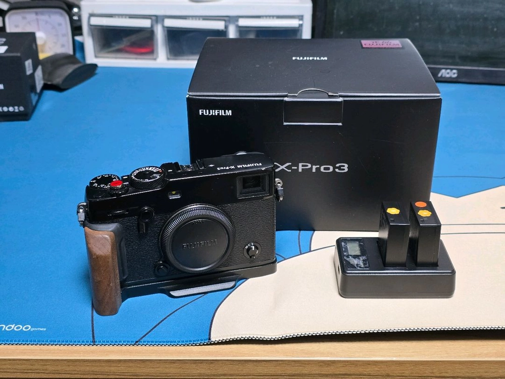 후지필름 x-pro3 블랙_풀박스,우드그립,소프트버튼 - 안심되는 중고거래