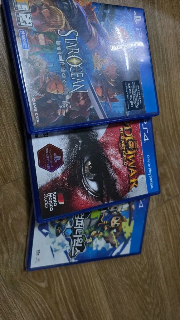 ps4 갓 오브워 리마스터, 스타오션 5, 하코니와 컴퍼니 웍스 일괄 판매합니다 이미지