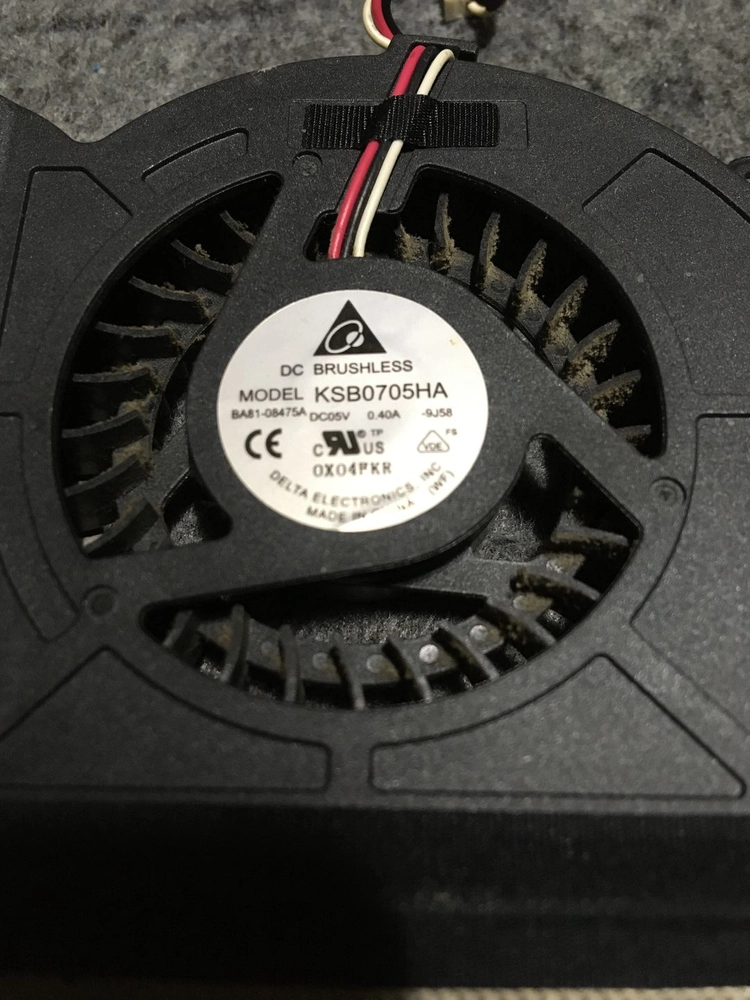노트북 쿨링팬 방열판쿨러 BA62-00498A BA81-08475A 이미지