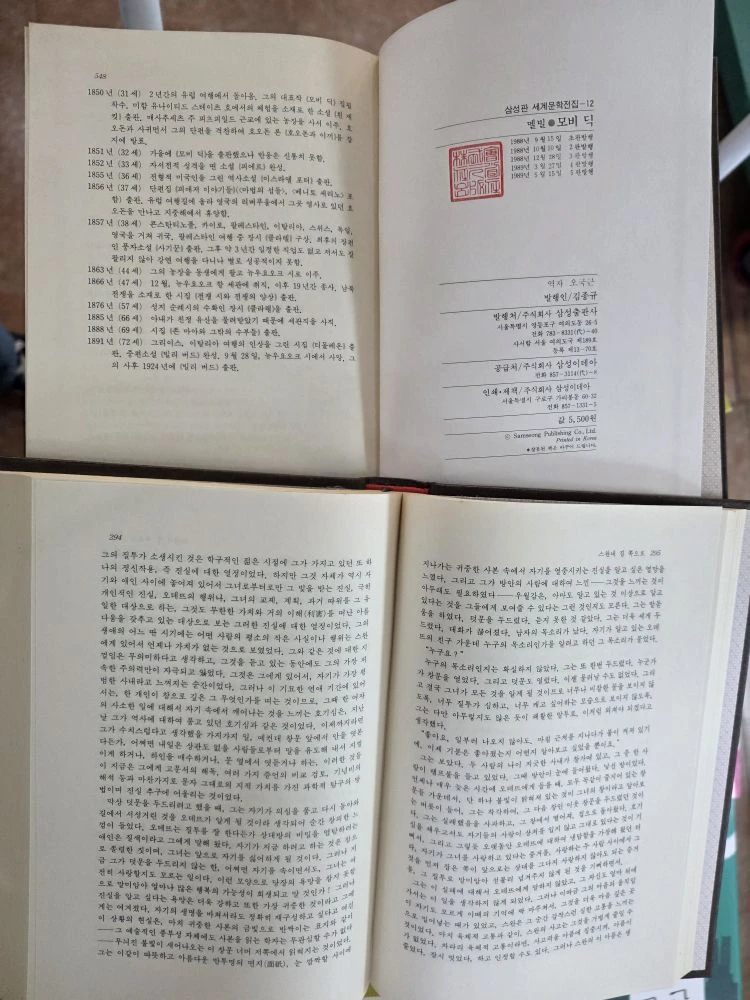 삼성판 세계문학전집 삼성출판사 50권 세트 배송비 포함 안전결제 가능 세계문학 중고책 이미지