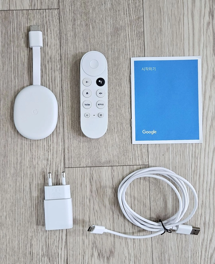 (중고) 크롬캐스트 Chromecast with Google TV 4K - 안심되는 중고거래