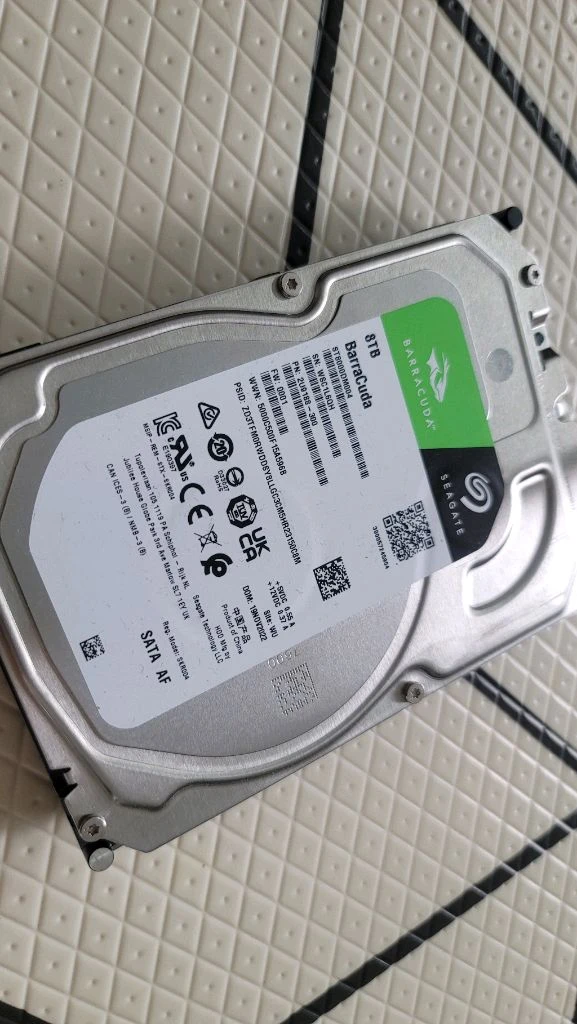 [SEAGATE] 씨게이트 HDD 바라쿠다 8TB 이미지