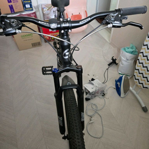 지멘스 블랙 MTB 자전거 (21단, 27.5인치, 프론트, 리어쇼바 장착) 이미지